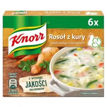 Knorr Bulion z Kury z Pietruszką i Lubczykiem 3l