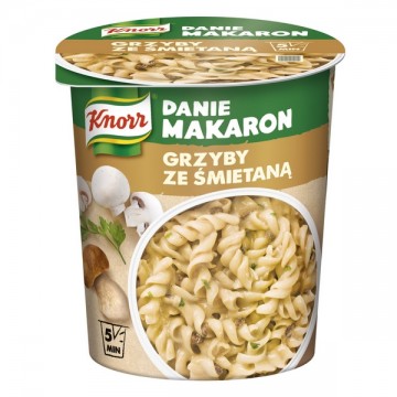 Knorr Danie Makaron Grzyby ze Śmietaną 59g