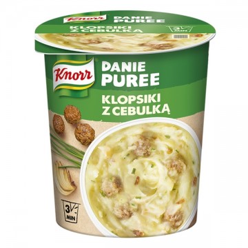 Knorr Danie Puree Klopsiki z Cebulką 53g
