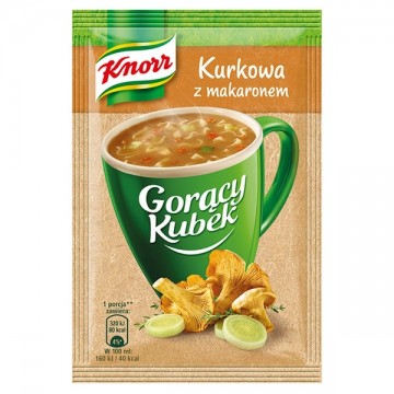 Knorr Gorący Kubek Kurkowa z Makaronem 13 g