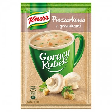 Knorr Gorący Kubek Pieczarkowa z Grzankami 15 g