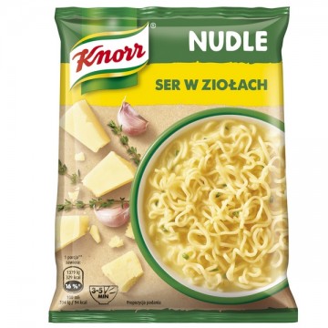 Knorr Nudle Ser w Ziołach 61g