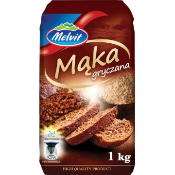 Melvit Mąka Gryczana 1kg