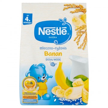 Nestle Kaszka Mleczno Ryżowa Banan Po 4. Miesiącu 230g