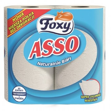 Foxy Ręcznik Papierowy Kuchenny ASSO 2 Rolki
