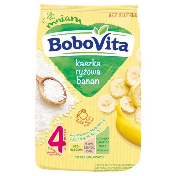 Bobovita Kaszka Ryżowa Bananowa 180g