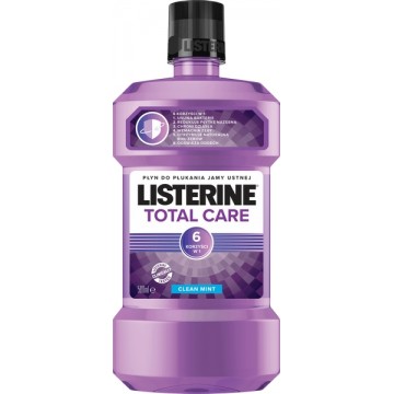 Listerine Total Care Płyn do Płukania Jamy Ustnej Clean Mint 500 ml