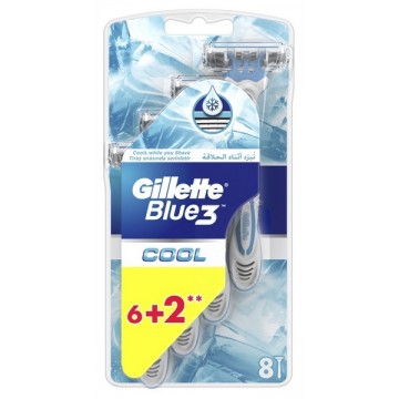 Gillette Blue 3 Coll Maszynki Do Golenia Męskie 6+2szt