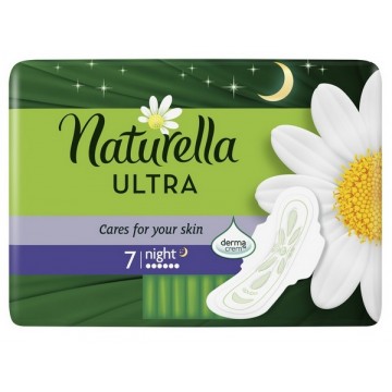 Naturella Ultra Night Camomile Podpaski Na Noc 7 szt