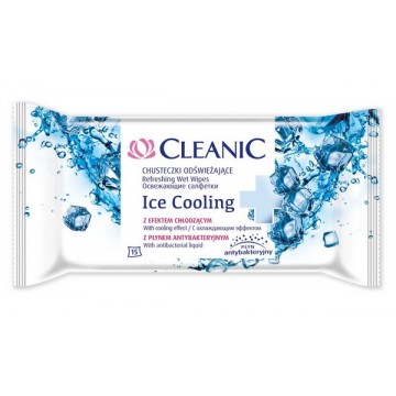 Cleanic Chusteczki Odświeżające Ice Cooling 15szt