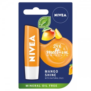 Nivea Mango Shine Pielęgnująca Pomadka Ochronna do Ust 4,8 g