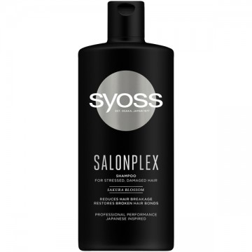 Syoss Salonplex Szampon do Włosów Zniszczonych 440 ml