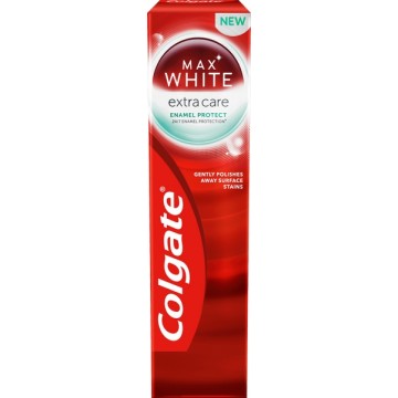 Colgate Max White Extra Care Enamel Wybielająca Pasta do Nadwrażliwych Zębów 75 ml