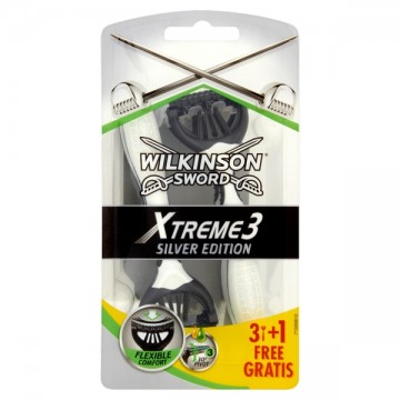 Wilkinson Xtreme 3 Silver Edition Maszynki Do Golenia Męskie 3+1 szt.