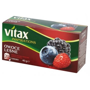 Vitax Herbata Owocowa Owoce Leśne 20tb