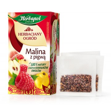 Herbapol Herbata Owocowa Malina z Pigwą 20tb