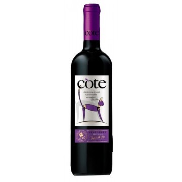 Cote Wino Czerwone Półsłodkie 12% 750ml