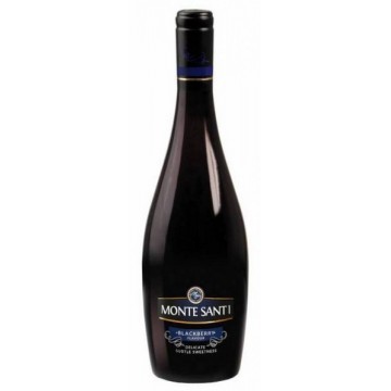 Monte Santi Blackberry Wino Czerwone Słodkie 750ml