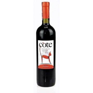 Cote Wino Czerwone Półwytrawne 12,5% 750ml