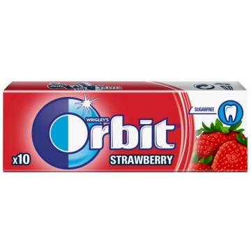 Orbit Strawberry Drażetki 14g