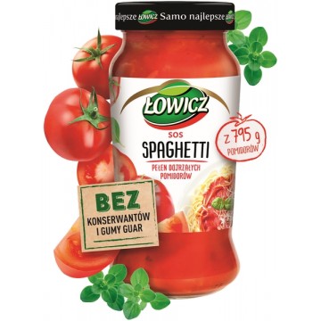 Łowicz Sos Spaghetti 500g