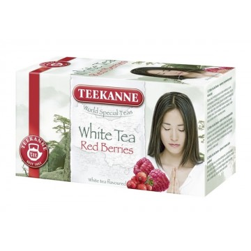 Teekanne White Tea Red Berries Herbata Biała Ekspresowa 20tb