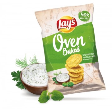 Lay’s Oven Baked Yogurt With Herbs 125g