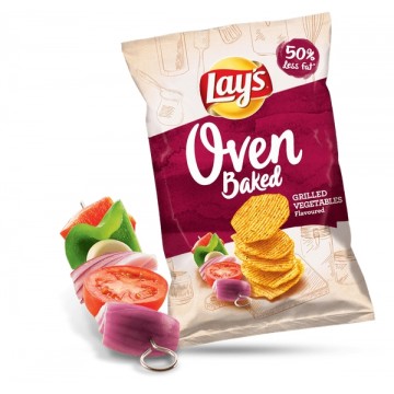 Lay’s Oven Baked Grilled Vegetables 125g