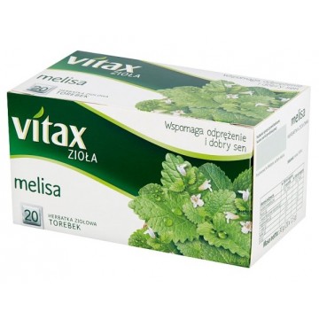 Vitax Herbata Ziołowa Melisa 20tb