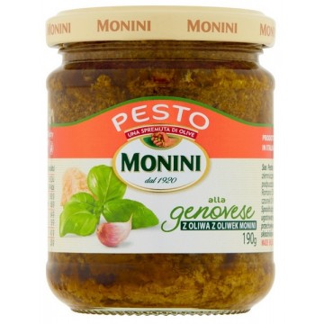 Monini Pesto Sos z Bazylią 190g
