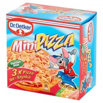 Dr. Oetker Mini Pizza Ser Szynka 270g