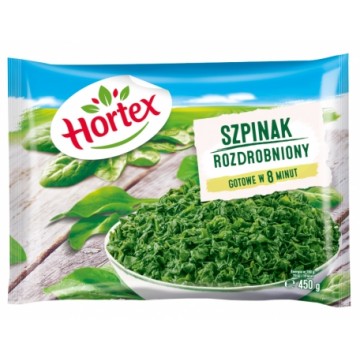 Hortex Szpinak Rozdrobiony 450g