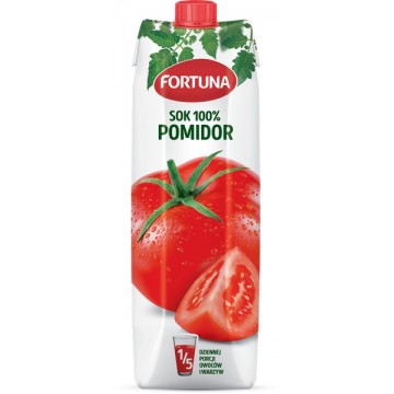 Fortuna Sok Pomidorowy 1l karton