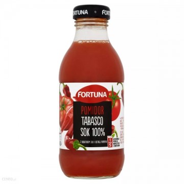 Fortuna Sok Pomidorowy z Tabasco 300ml