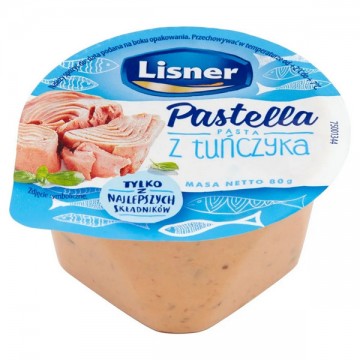 Lisner Pastella Tuńczyk 80g