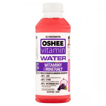 Oshee Vitamin Napój Izotoniczny Water Witaminy  Minerały 555ml