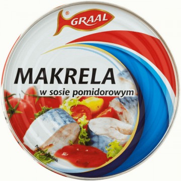 Graal Makrela w Sosie Pomidorowym 300g