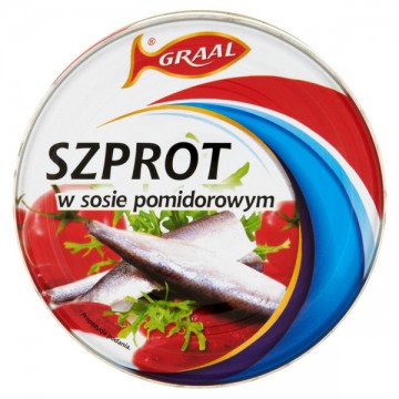 Graal Szprot w Sosie Pomidorowym 300g
