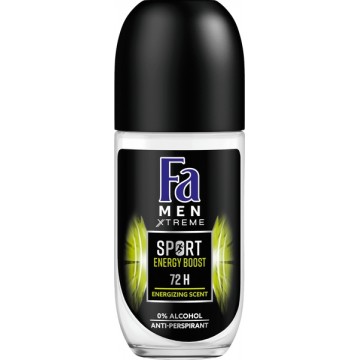 Fa Men Xtreme Sport Energy Boost Antyperspirant w Kulce dla Mężczyzn 72h 50 ml