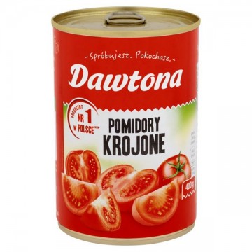 Dawtona Pomidory Bez Skórki Krojone 400g