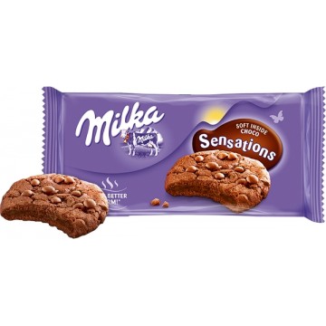 Milka Ciastka Sensations Choco 156g
