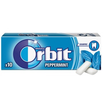Orbit Peppermint Drażetki 14g
