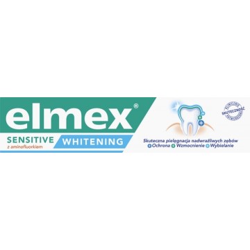 Elmex Sensitive Whitening Wybielająca Pasta do Zębów 75 ml
