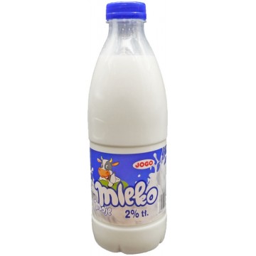 Jogo Mleko Świeże 2% 1l Butelka