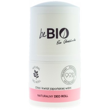 BeBio Ewa Chodakowska Dezodorant Roll-on Chia i Kwiat Japońskiej Wiśni 50 ml