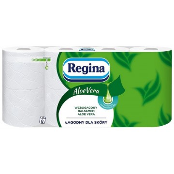 Regina Aloe Vera Papier Toaletowy 8 Rolek