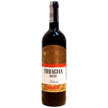 Thracian Quest Melnik Wino Czerwone Półwytrawne 750ml Bułgaria