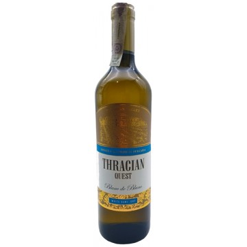 Thracian Quest Blanc de Blanc Wino Białe Półwytrawne 750ml Bułgaria