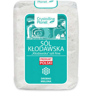 Crystalline Planet Sól Kłodawska Drobno Mielona 600g