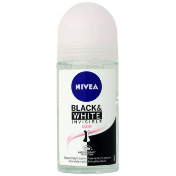 Nivea Black & White Invisible Clear Antyperspirant Damski w Kulce 50 ml